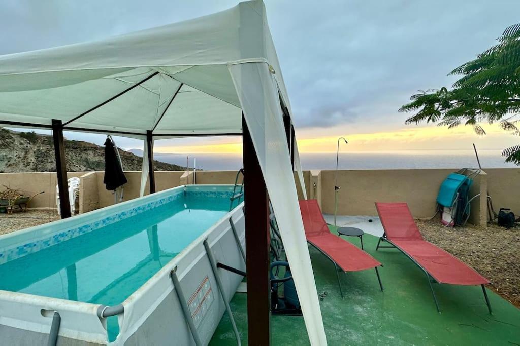 圣克鲁斯-德特内里费Peaceful Oasis With Magical Sea Views And A Pool别墅 外观 照片