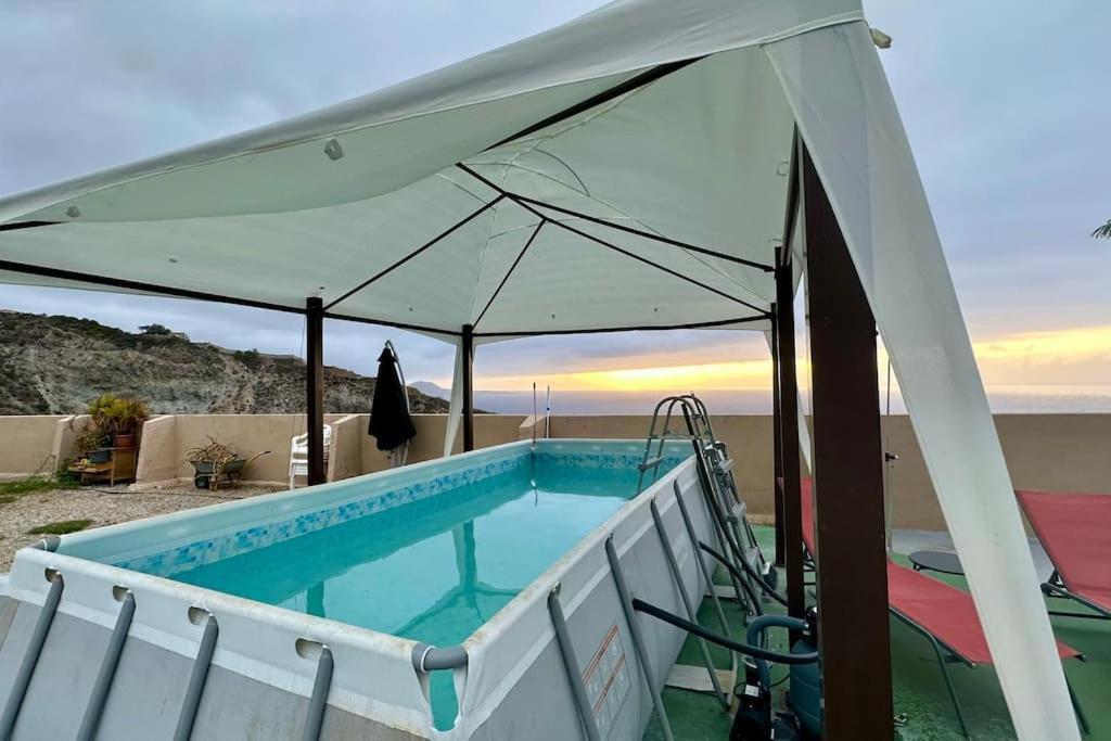圣克鲁斯-德特内里费Peaceful Oasis With Magical Sea Views And A Pool别墅 外观 照片