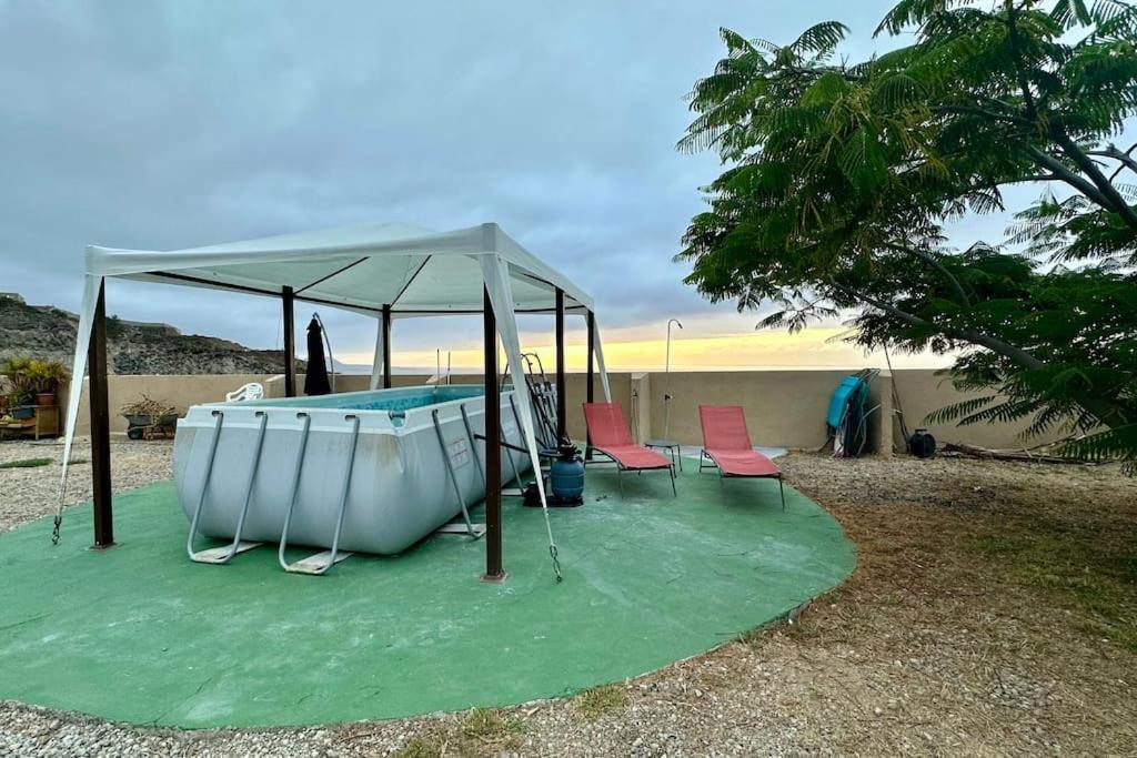 圣克鲁斯-德特内里费Peaceful Oasis With Magical Sea Views And A Pool别墅 外观 照片