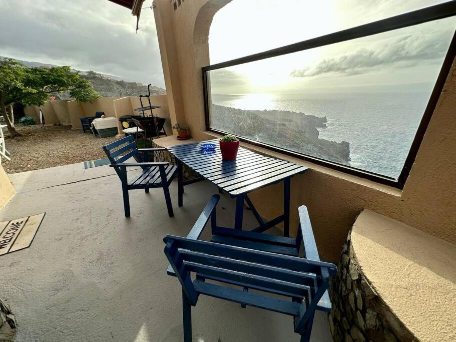 圣克鲁斯-德特内里费Peaceful Oasis With Magical Sea Views And A Pool别墅 外观 照片