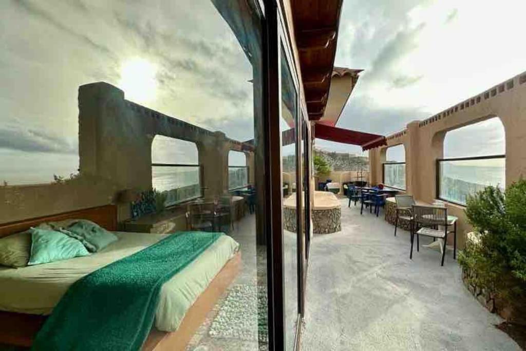 圣克鲁斯-德特内里费Peaceful Oasis With Magical Sea Views And A Pool别墅 外观 照片